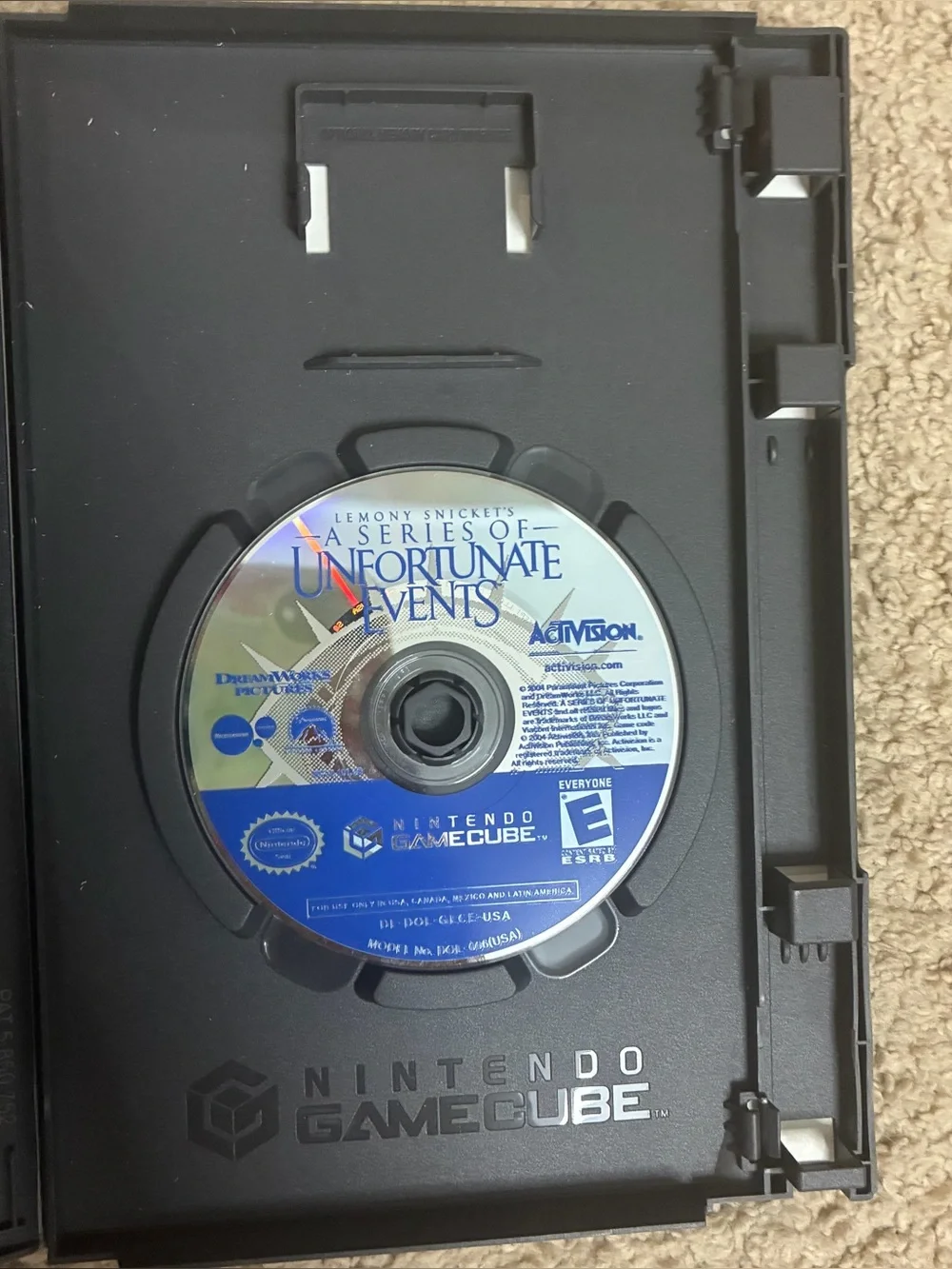 Nintendo GameCube Lemony Snicket's A Series of Unfortunate Events